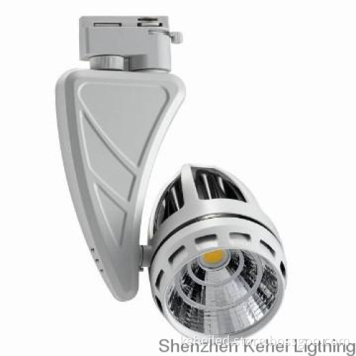 Heat-sink Design 30W LED Track Light With 30/60 Degrees Beam Angle Fo